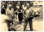 Gita di dipendenti comunali all'acquedotto di Corongiu - 1955